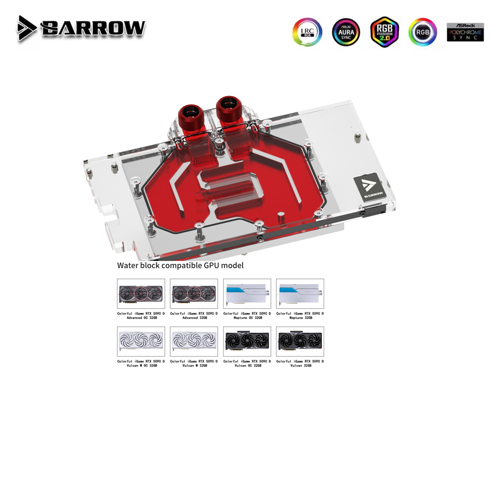 Barrow GPU bloque para iGame c - Rtx 5090 32Gb reseña y precio