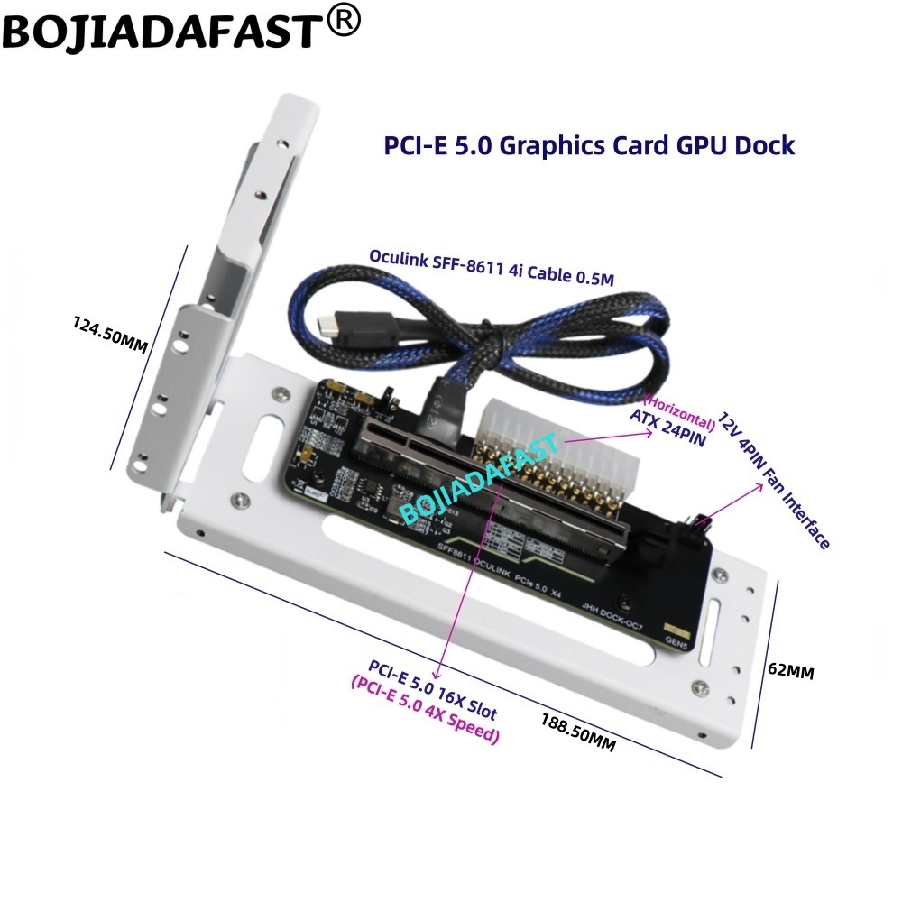 Tarjeta Gráfica Externa PCI-E  - Pcie 5.0 Gpu Riser Cable reseña y precio