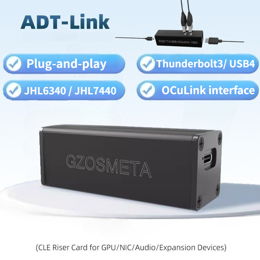 Adaptador OCuLink Thunderbolt  - Gpu External Dock Egpu Thunderbolt 4 reseña y precio