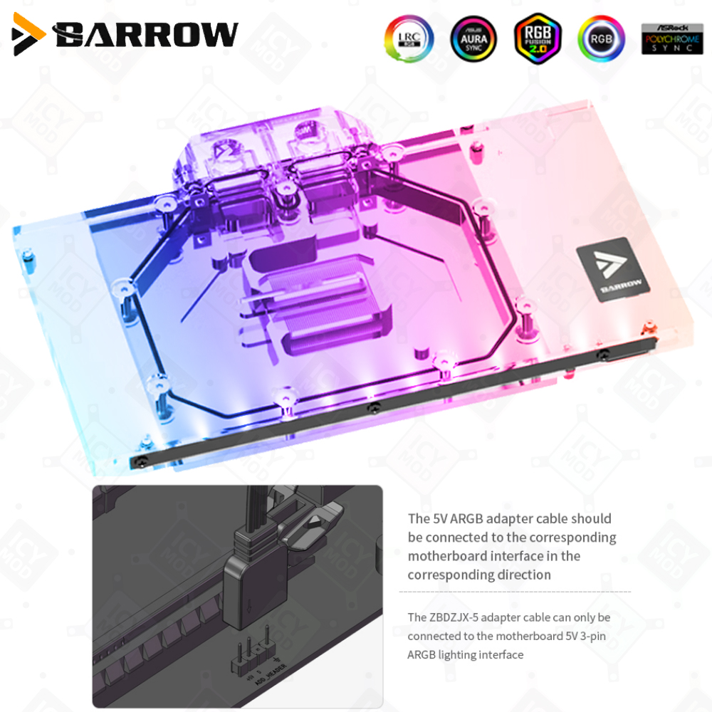 Barrow GPU bloque enfriador de - Rtx 4090 Water Block reseña y precio